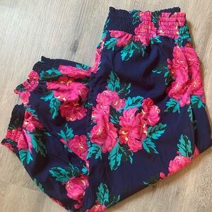 Aerie Floral Pajama Lounge Pants XL